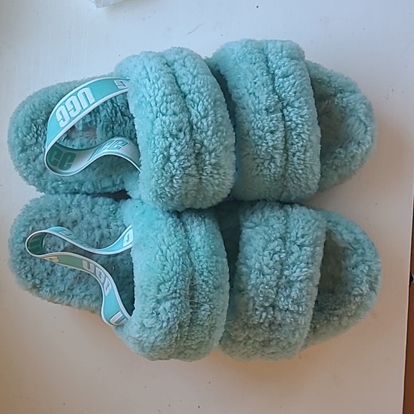 EUC Ugg Fluffita platform slippers - Picture 2 of 7